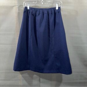 Bend Over Skirt Size 8P Blue Pull-on Elastic Waist From Levi Strauss